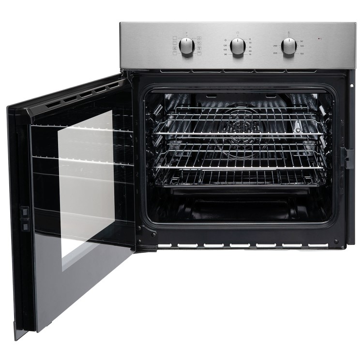 electriQ Fan Assisted Single Oven with Side Opening Door - Stainless Steel - Image 5