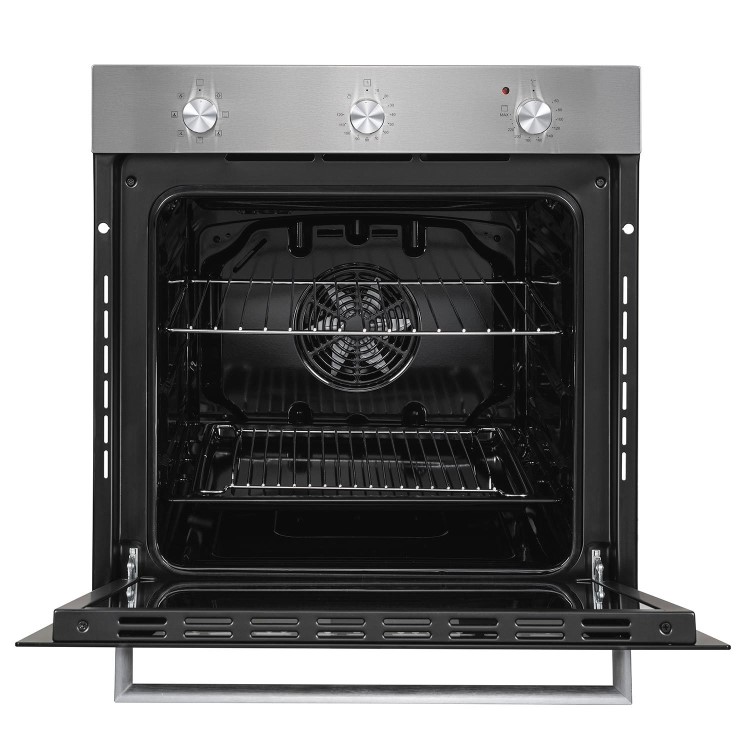 electriQ Electric Fan Assisted Oven - Stainless Steel - Image 2