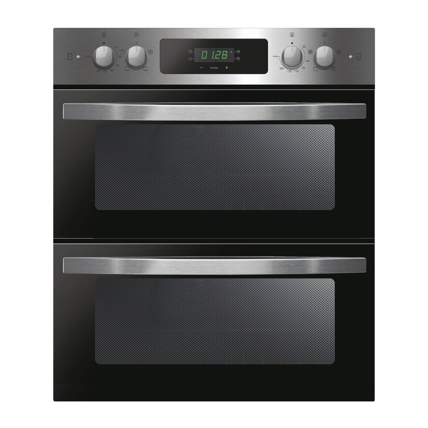 Candy FCI7D405X Built-Under Double Fan Oven - Stainless Steel