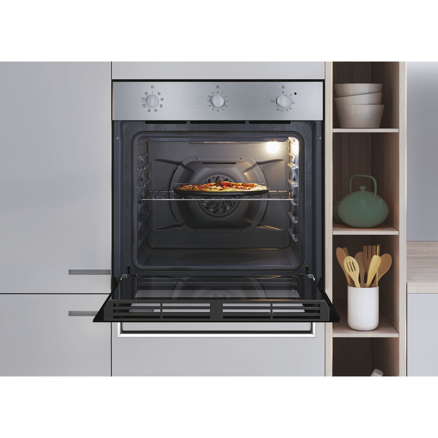 CDA SC200SS Electric Single Oven - Stainless Steel - Image 4