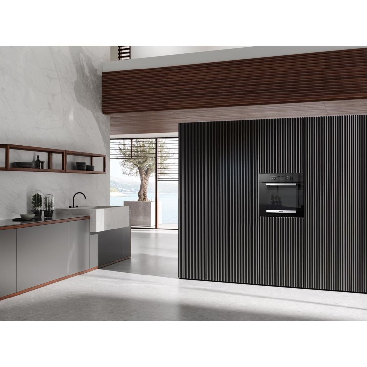 Miele H2467BP Electric Single Oven - Black - Image 5
