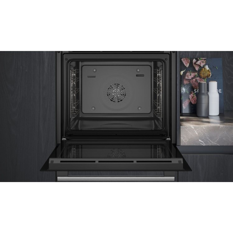Siemens iQ500 HB537GBS3B Electric Single Oven - Stainless Steel - Image 3