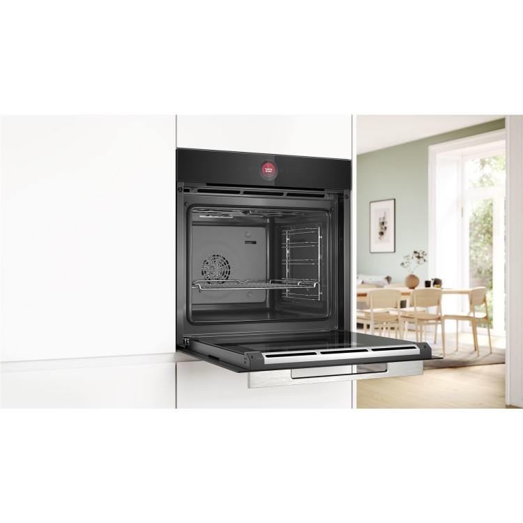 Bosch Series 8 HBG7341B1B Electric Single Oven - Black - Image 3