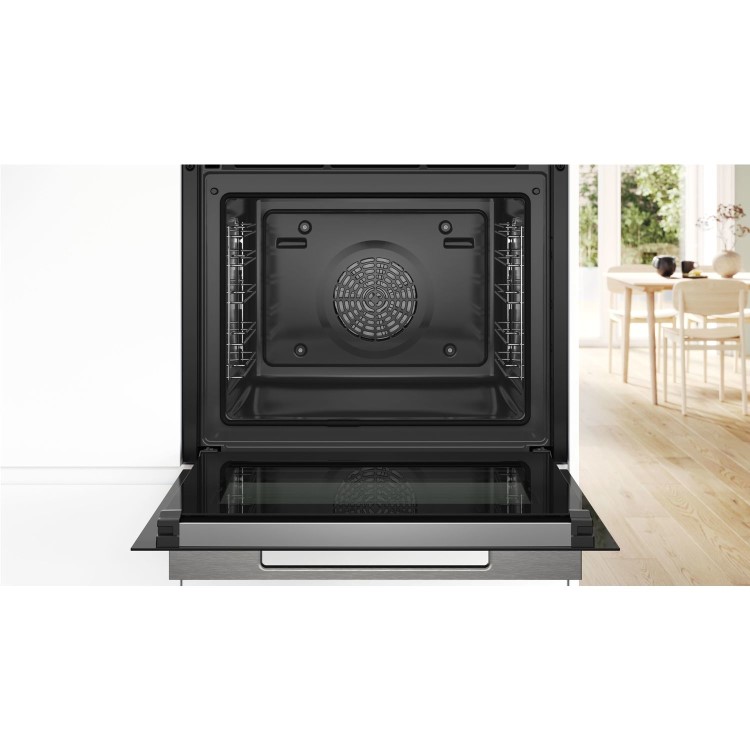 Bosch Series 8 HBG7741B1B Electric Self Cleaning Single Oven - Black - Image 4