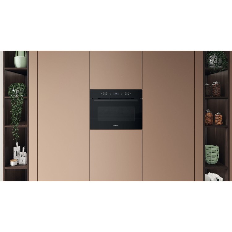 Hotpoint Class 6 Built-In Compact Combination Microwave Oven - Black - Image 5