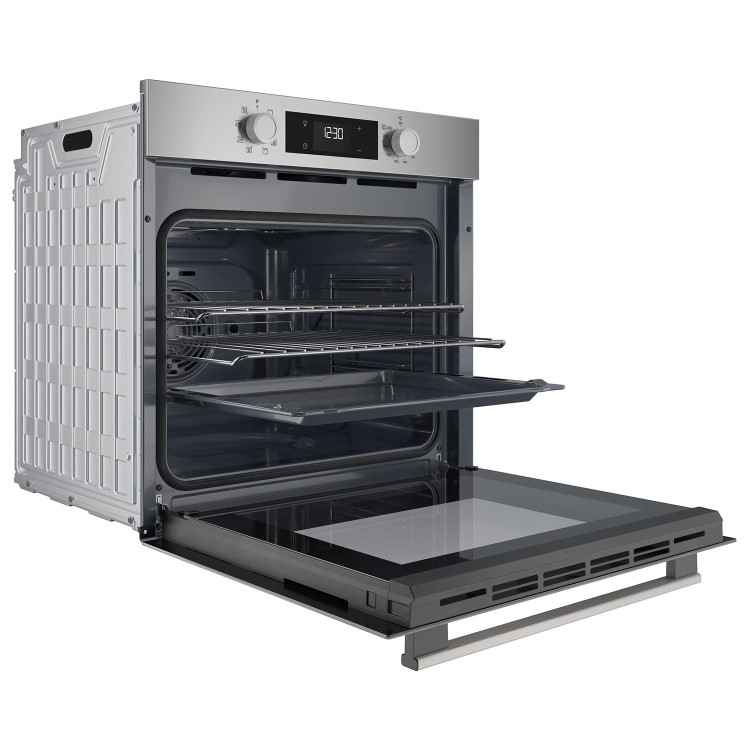 Hotpoint Class 2 HO255HXUK Electric Fan Assisted Single Oven - Stainless - Image 3