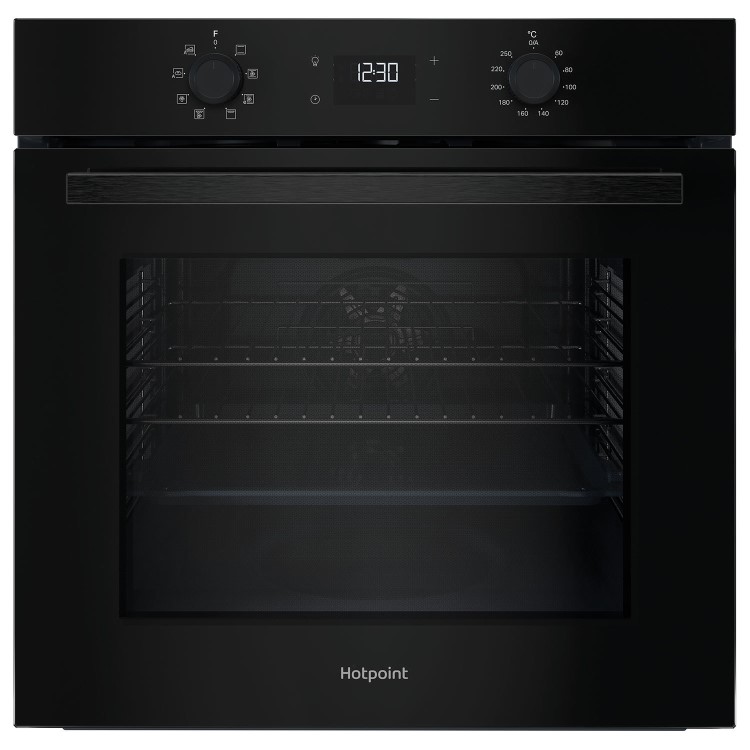 Hotpoint Class 2 HO455CBUK Electric Fan Assisted Single Oven - Black