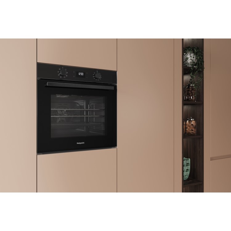 Hotpoint Class 2 HO455CBUK Electric Fan Assisted Single Oven - Black - Image 12