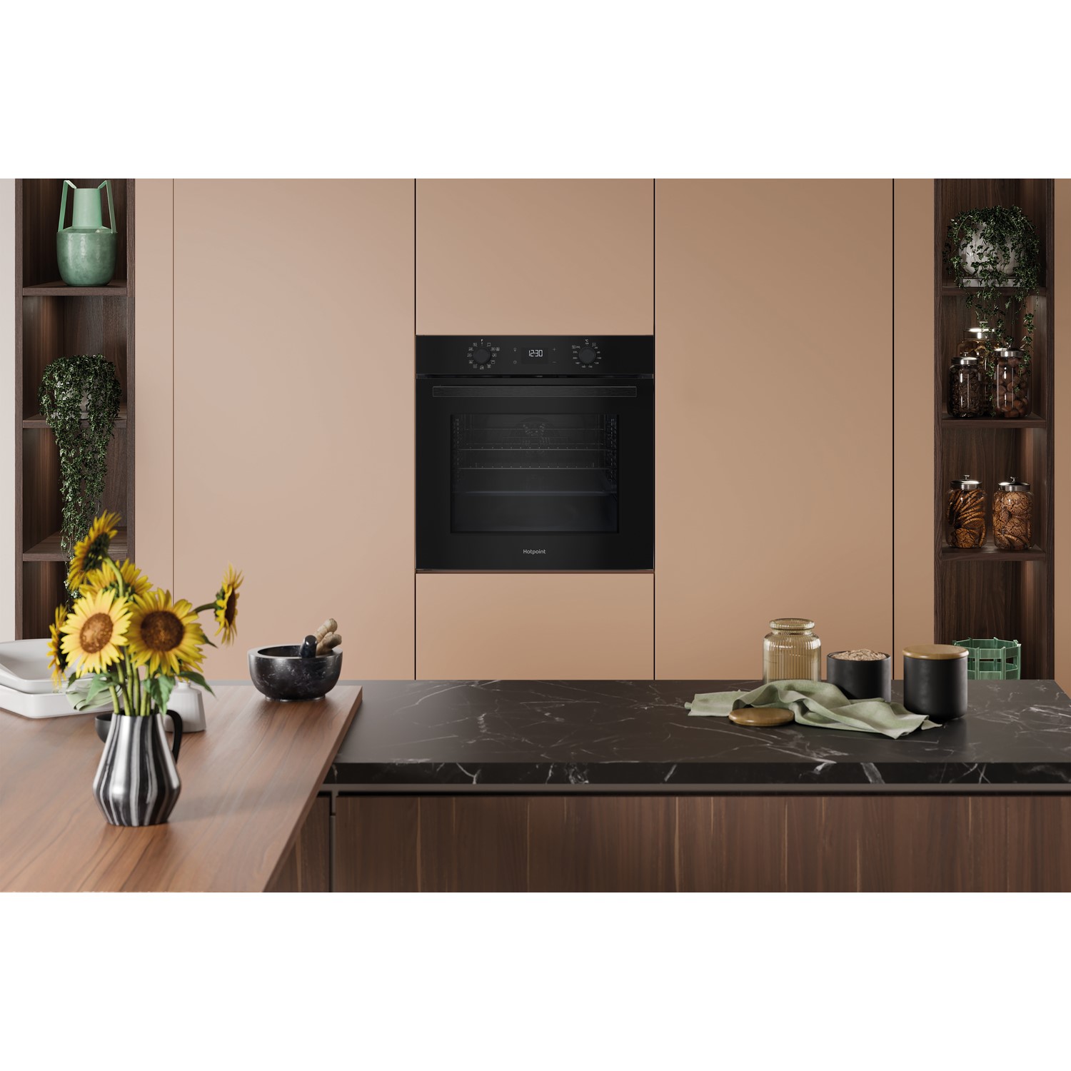 Hotpoint Class 2 HO458HBUK Electric Fan Assisted Single Oven - Black - Image 5