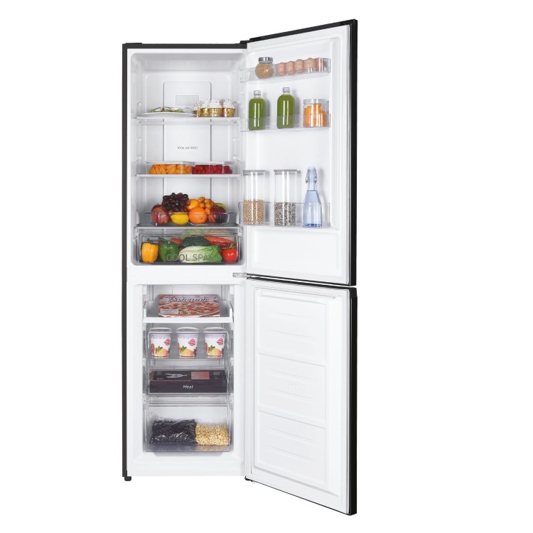 Hoover 247 Litre 50/50 Freestanding Fridge Freezer - Black - Image 3