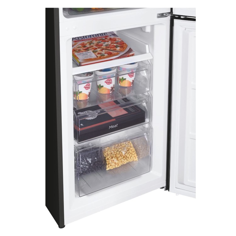 Hoover 247 Litre 50/50 Freestanding Fridge Freezer - Black - Image 5