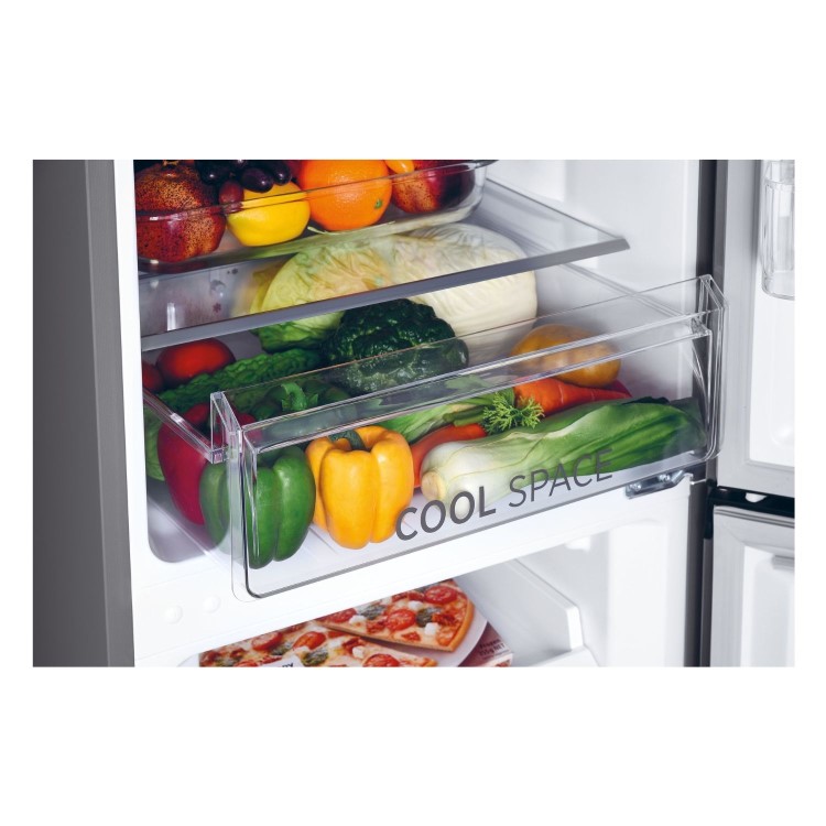 Hoover 247 Litre 50/50 Freestanding Fridge Freezer - Silver - Image 6