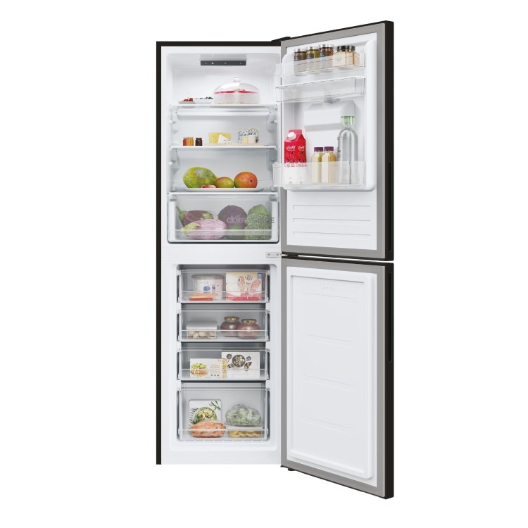 Hoover 246 Litre 50/50 Freestanding Fridge Freezer - Black - Image 4