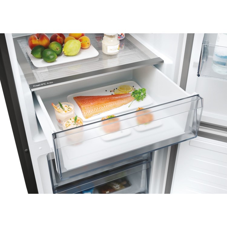 Hoover H-COMBI 300 355 Litre 60/40 Freestanding Fridge Freezer - Black - Image 3