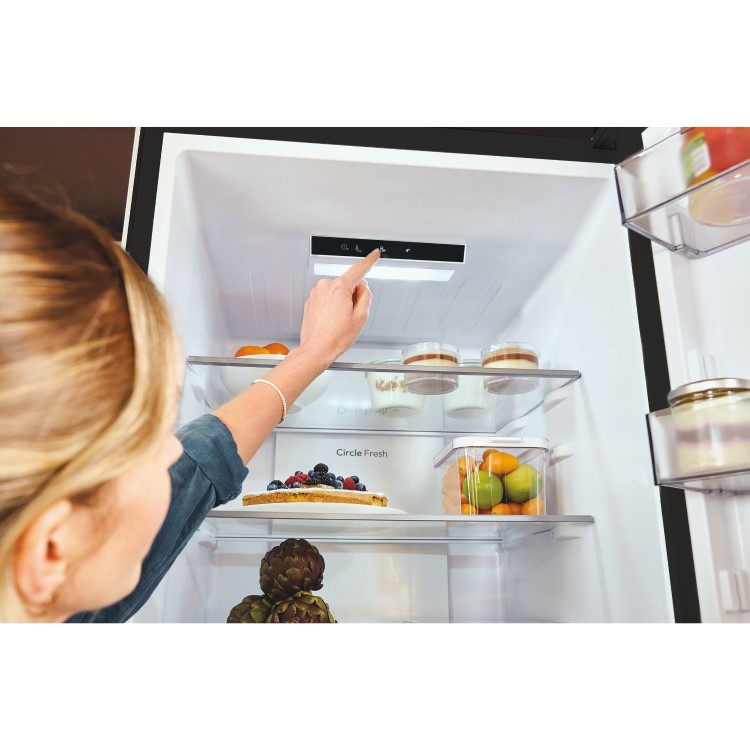 Hoover H-COMBI 300 355 Litre 60/40 Freestanding Fridge Freezer - Black - Image 5