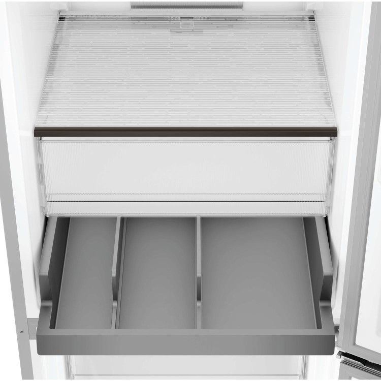 Hoover 306 Litre 50/50 Freestanding Fridge Freezer - Inox - Image 15