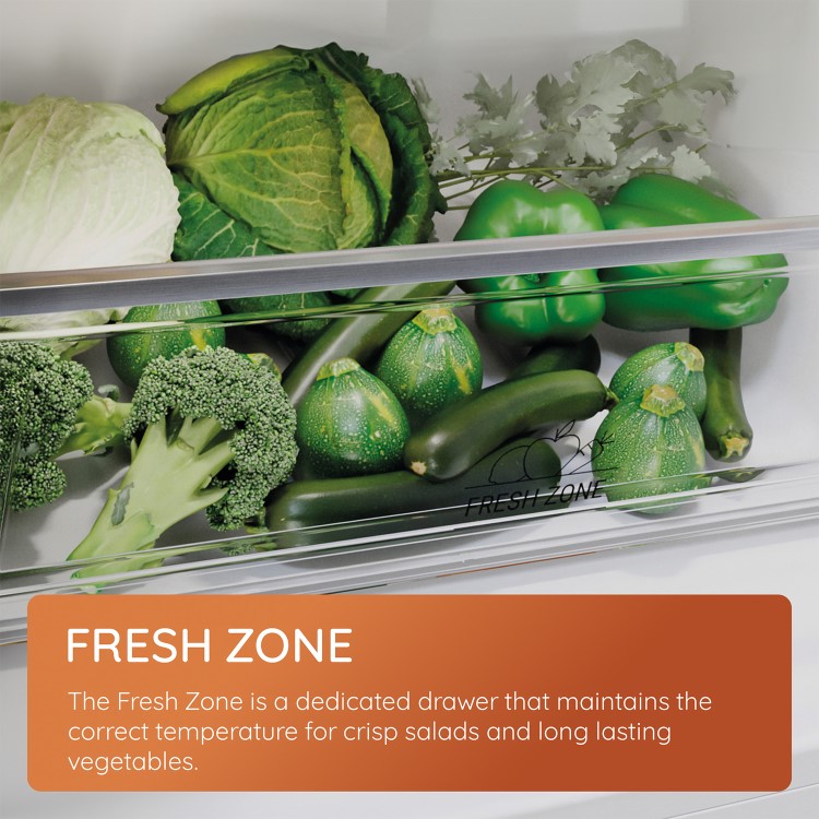 Hotpoint 316 Litre 60/40 Freestanding Fridge Freezer - Dark Silver - Image 6