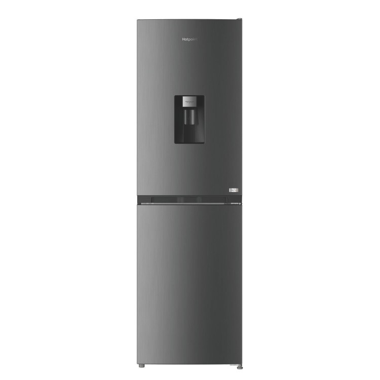 Hotpoint 244 Litre 50/50 Freestanding Fridge Freezer - Silver