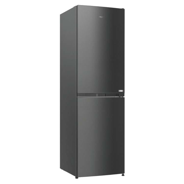 Hotpoint 246 Litre 50/50 Freestanding Fridge Freezer - Black Steel - Image 2