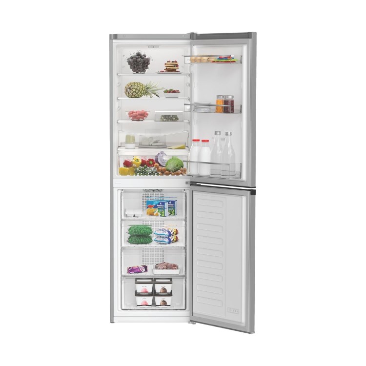 Hotpoint 270 Litre 50/50 Freestanding Fridge Freezer - Silver - Image 4