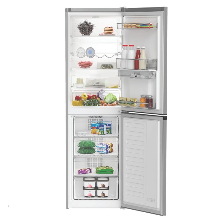 Hotpoint 270 Litre 50/50 Freestanding Fridge Freezer with Water Dispenser - Silver - Image 4