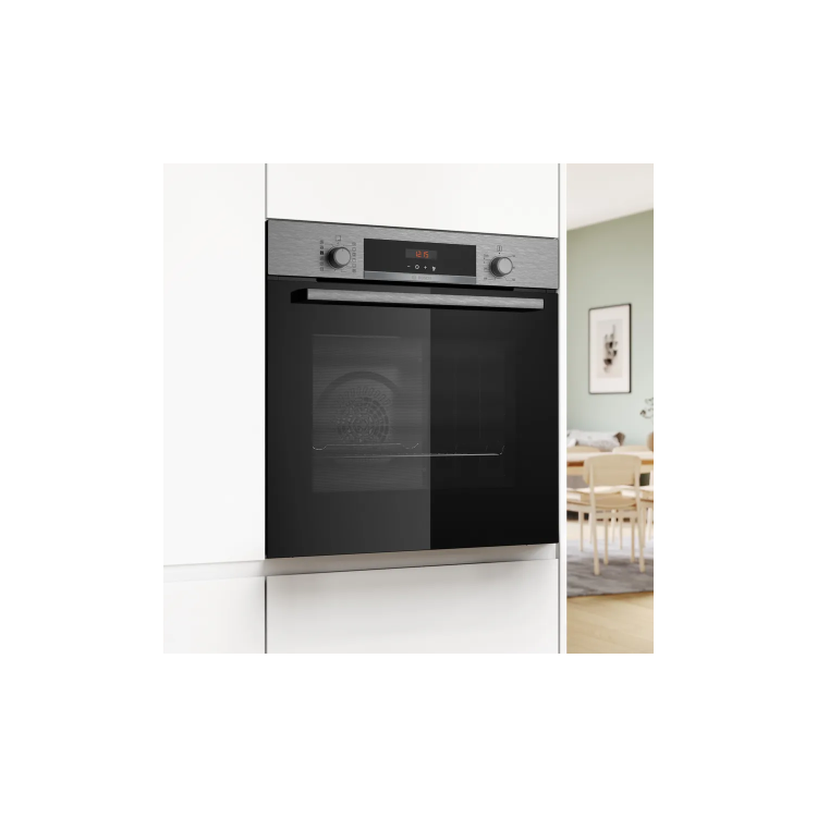 Bosch Series 4 HQA574BS3B Electric Self Cleaning Single Oven - Stainless Steel - Image 4