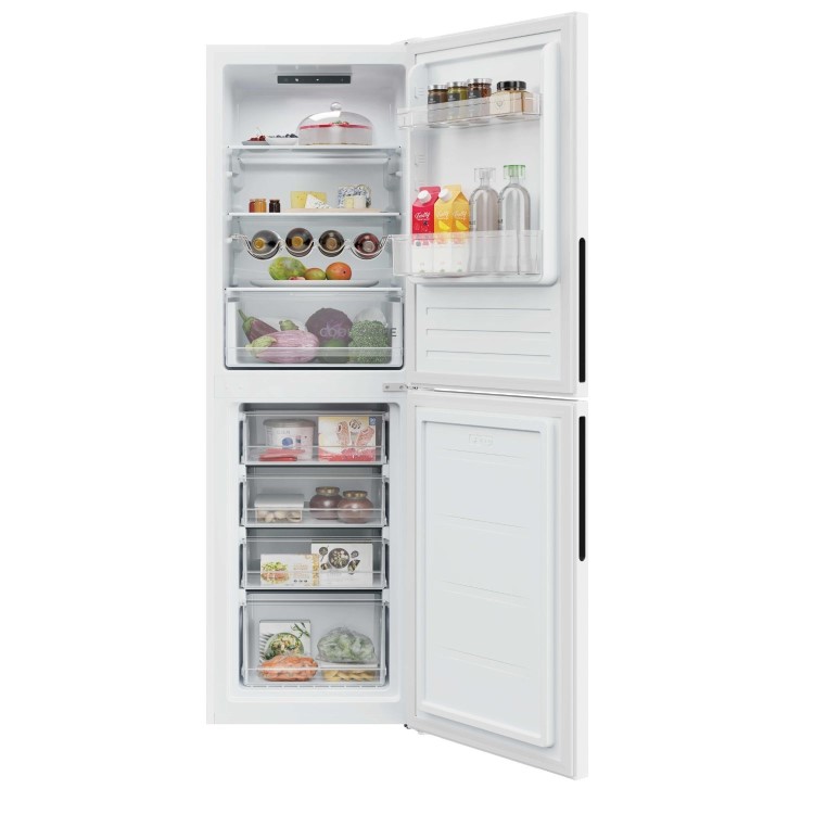 Hoover H-300 252 Litre 50/50 Freestanding Fridge Freezer - White - Image 2