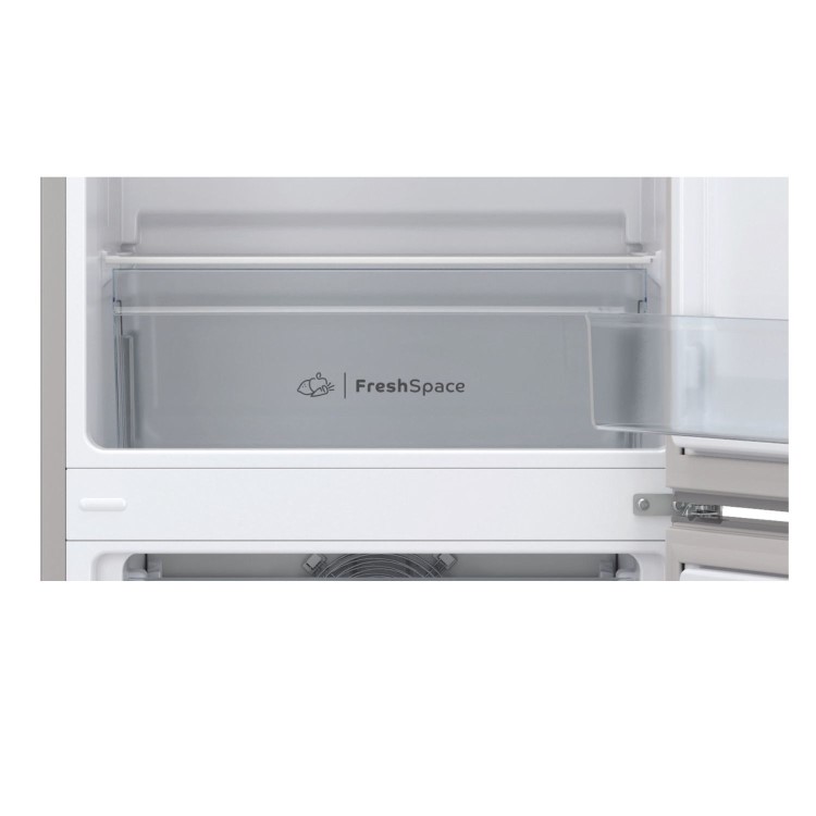 Indesit 287 Litre 50/50 Freestanding Fridge Freezer - Silver - Image 4