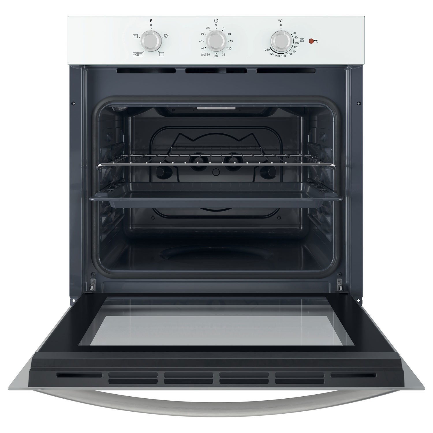Indesit IO232HW Electric Conventional Single Oven - White - Image 5