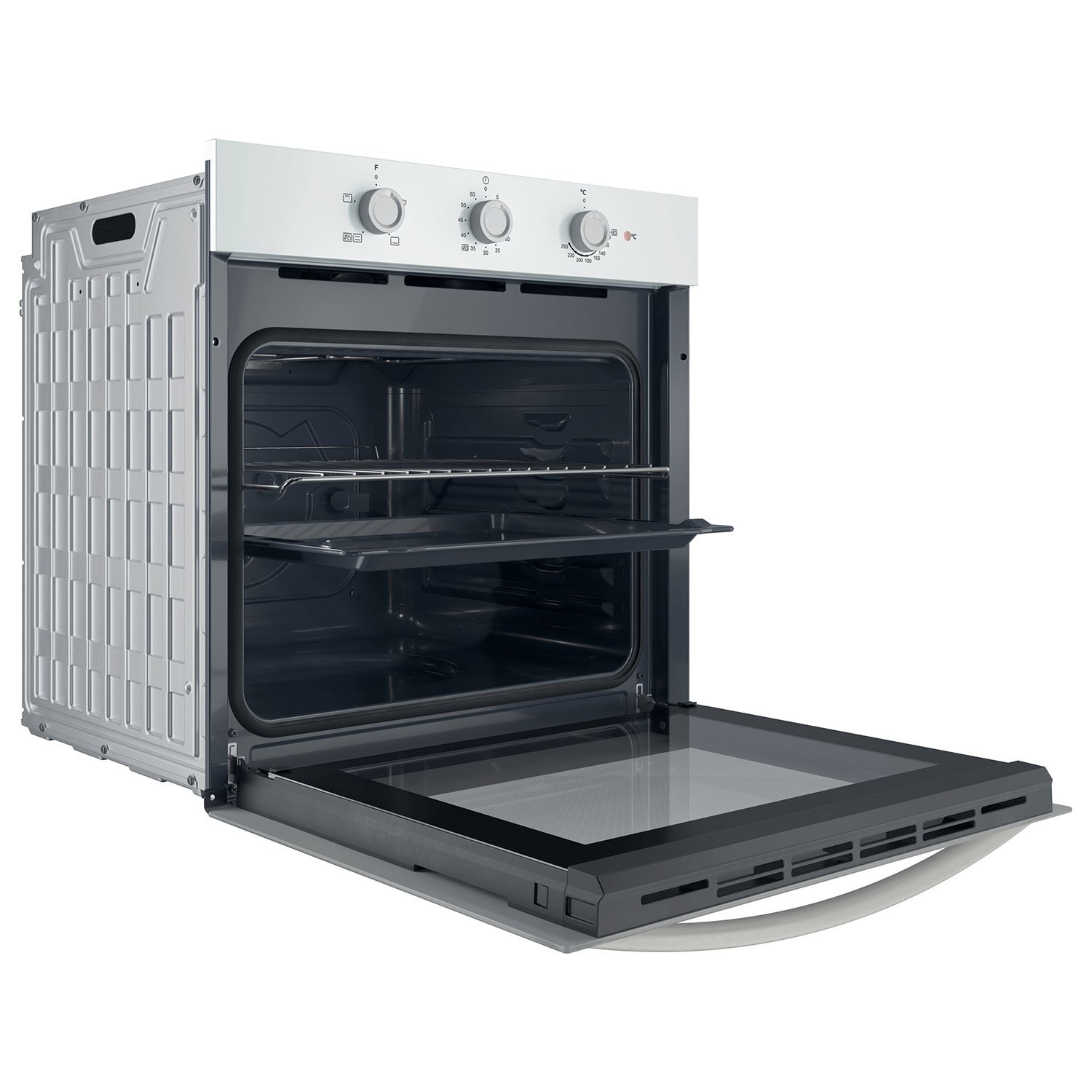 Indesit IO232HW Electric Conventional Single Oven - White - Image 4
