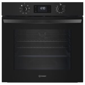 Indesit IO253BUK Turn&Go Electric Fan Single Oven - Black