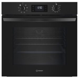 Indesit IO253BUK Turn&Go Electric Fan Single Oven - Black