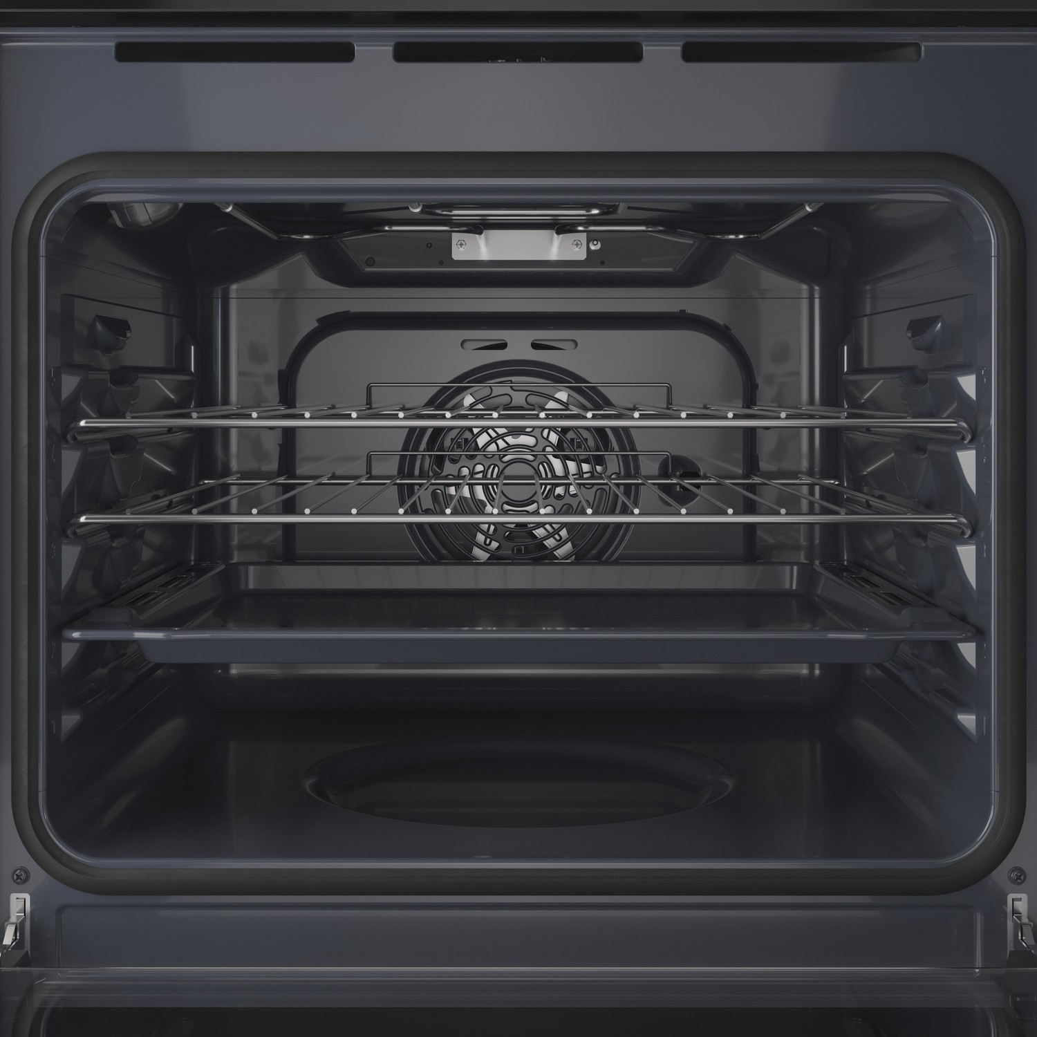 Indesit IO253BUK Turn&Go Electric Fan Single Oven - Black - Image 2