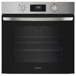 Indesit IO253XUK Turn&Go Electric Single Oven - Stainless Steel