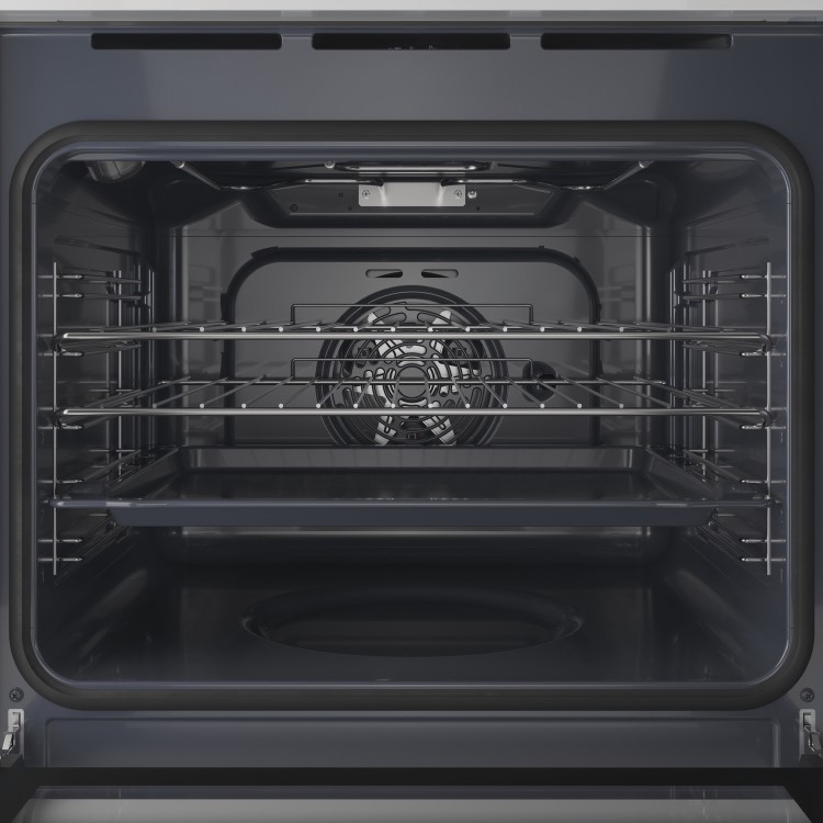Indesit IO258HSWUK Turn&Go Steam Electric Single Oven - White - Image 2