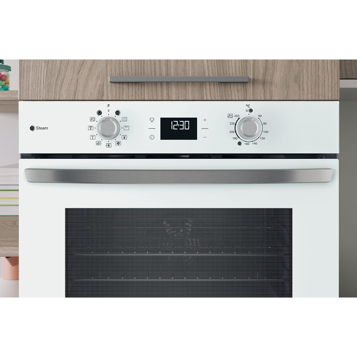Indesit IO258HSWUK Turn&Go Steam Electric Single Oven - White - Image 8