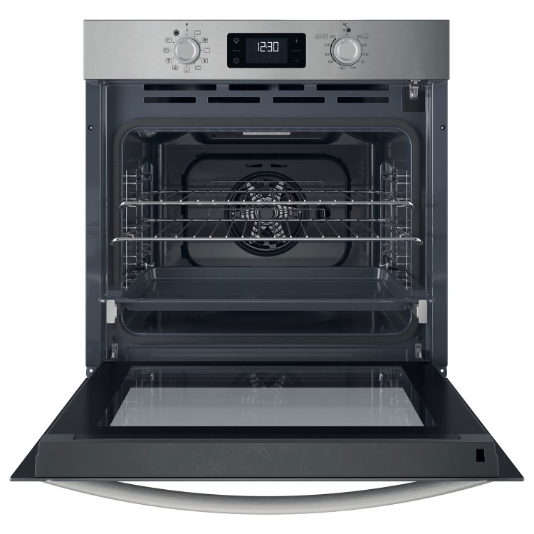 Indesit IO278P1XUK Turn&Go Electric Single Oven - Stainless Steel - Image 2