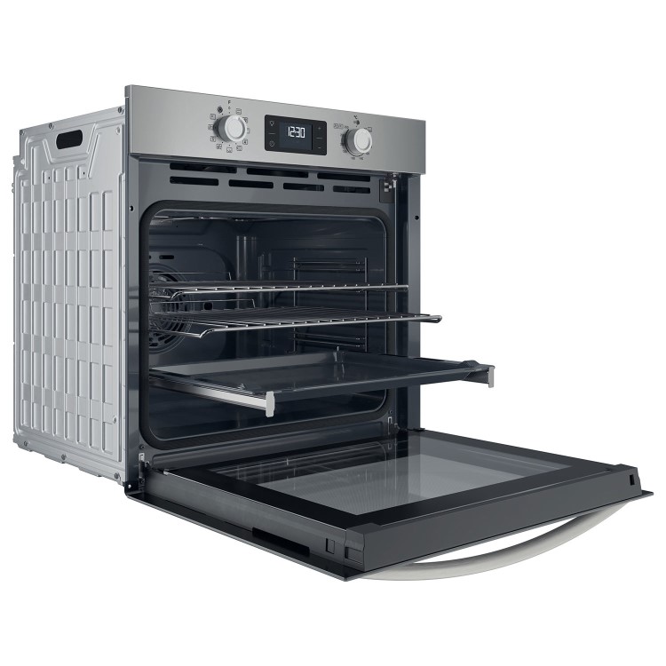 Indesit IO278P1XUK Turn&Go Electric Single Oven - Stainless Steel - Image 4