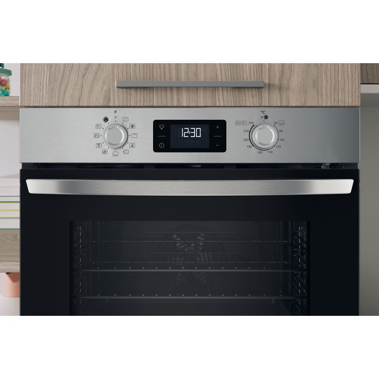 Indesit IO278P1XUK Turn&Go Electric Single Oven - Stainless Steel - Image 5
