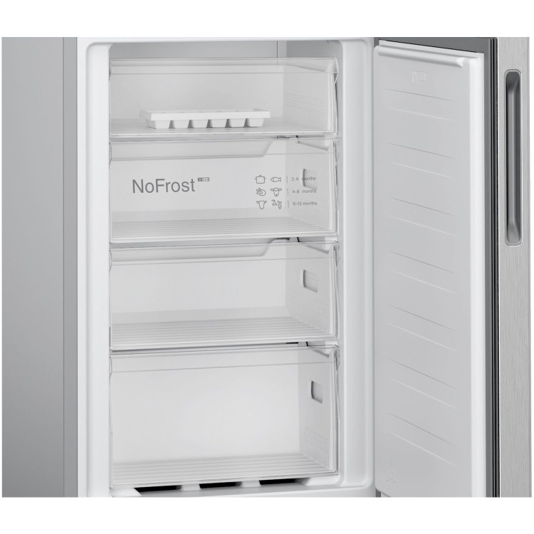 Bosch Series 2 255 Litre 50/50 Freestanding Fridge Freezer - Stainless Steel - Image 4