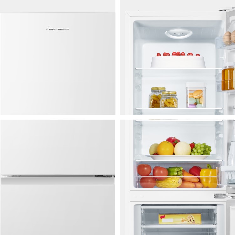 Fridgemaster 175 Litre 60/40 Freestanding Fridge Freezer - White - Image 13