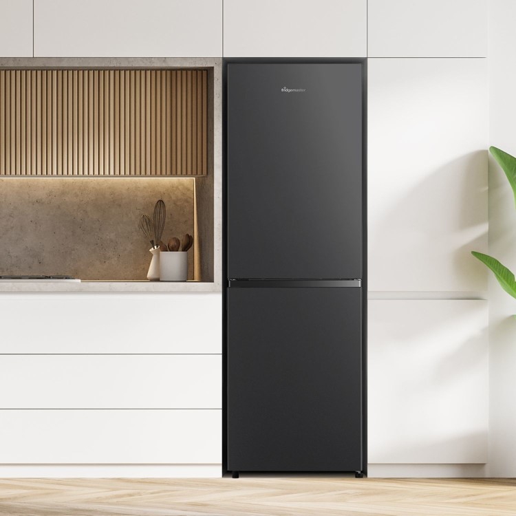 Fridgemaster 252 Litre 50/50 Freestanding Fridge Freezer - Black - Image 10