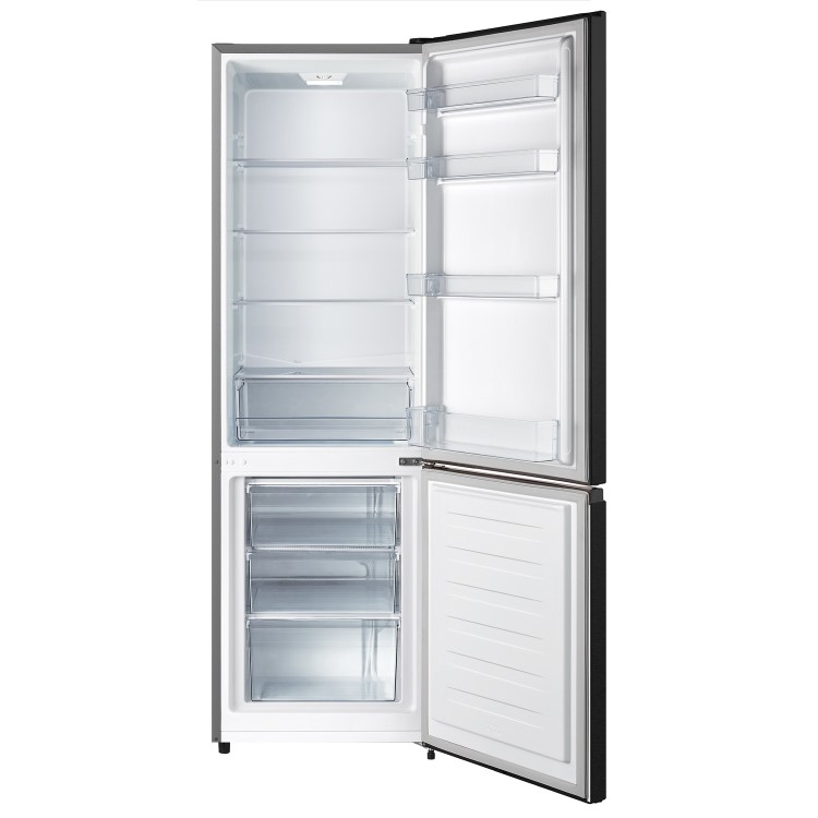 Fridgemaster 269 Litre 70/30 Freestanding Fridge Freezer - Black - Image 3