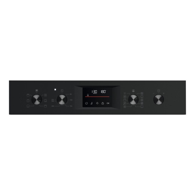 AEG 6000 Series OU5CP40B Built-In Electric Double Oven - Black - Image 2