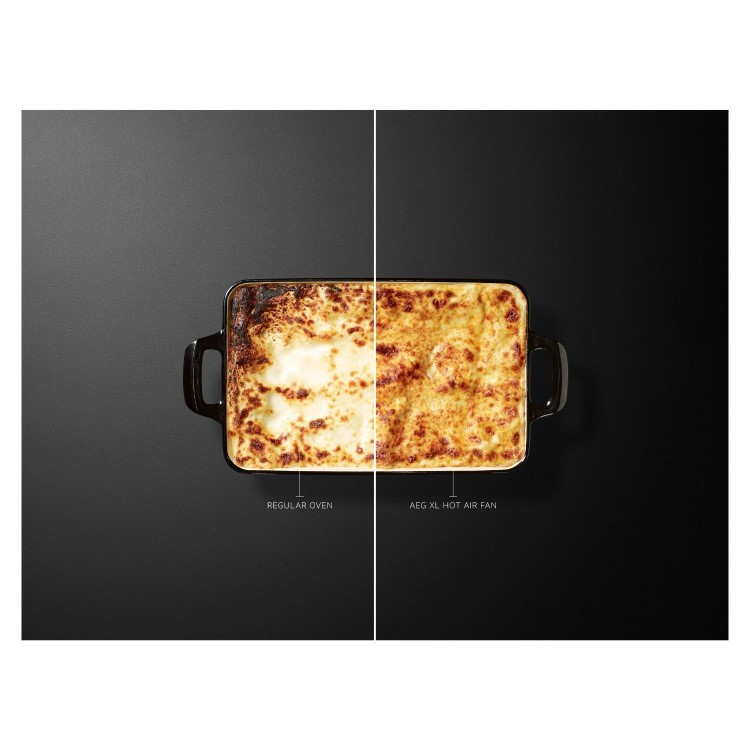 AEG 6000 Series OU5CP40B Built-In Electric Double Oven - Black - Image 3