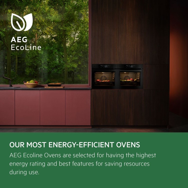 AEG 5000 Series OU5PB40PK Electric Single Oven - Black - Image 10