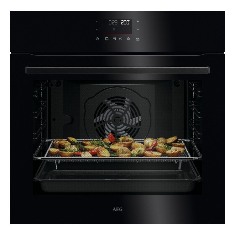 AEG 5000 Series OU5PB40PK Electric Single Oven - Black