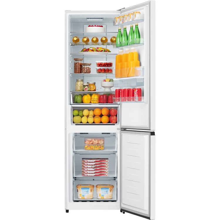 Hisense 336 Litre 60/40 Freestanding Fridge Freezer - White - Image 4