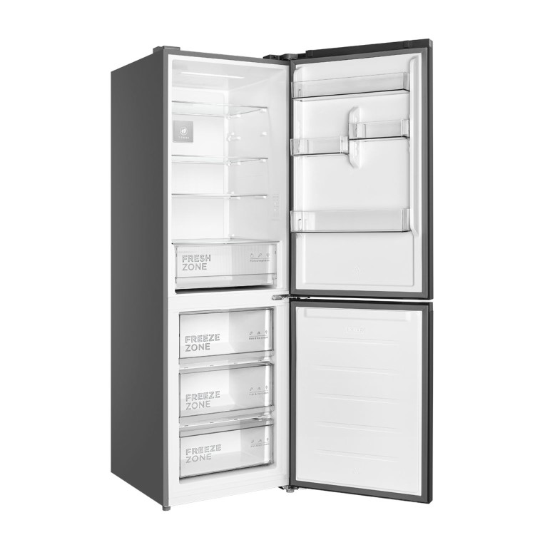 TCL 340 Litre 60/40 Freestanding Fridge Freezer - Grey - Image 8