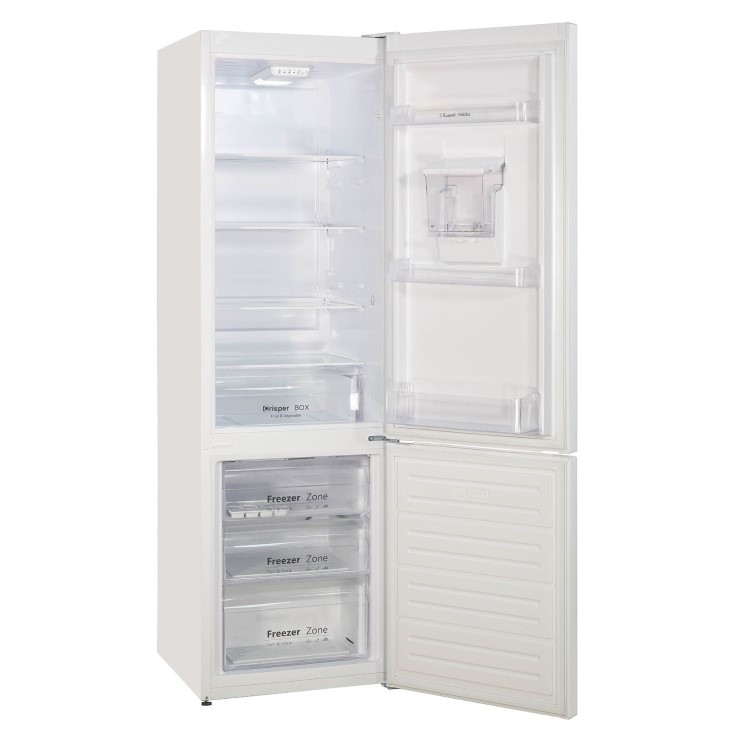 Russell Hobbs 279 Litre 70/30 Freestanding Fridge Freezer with Water Dispenser - White - Image 3
